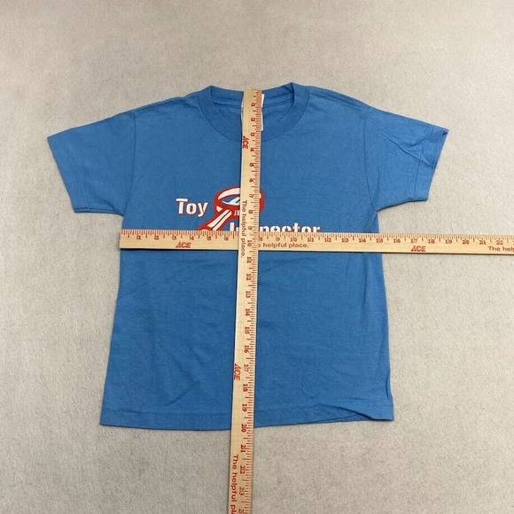 Kids Toy Inspector Tee Thrifted Vintage Style Size XS - Picture 5 of 10